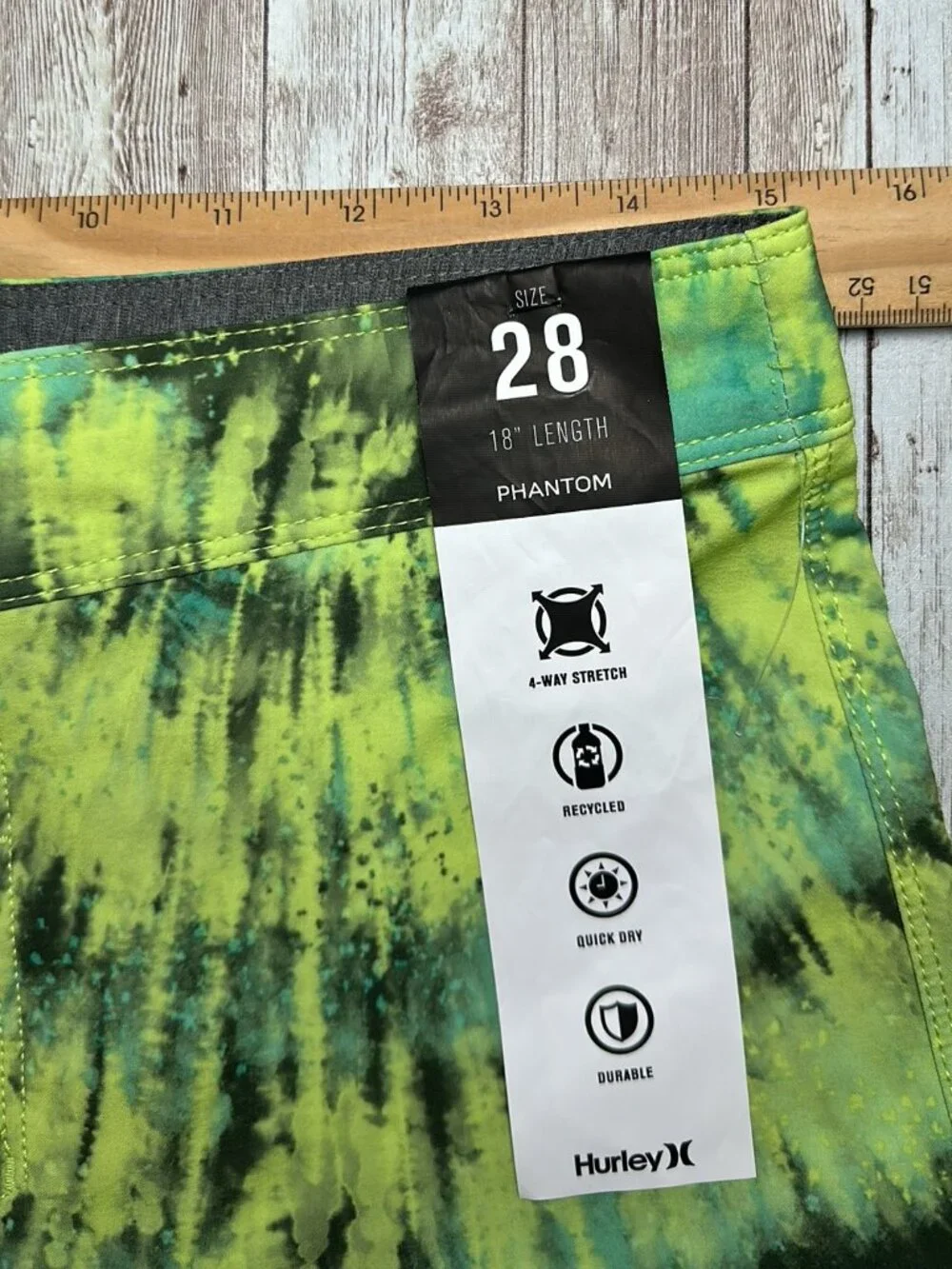 Hurley Board Shorts sz 28 Phantom Eco Classic 18
